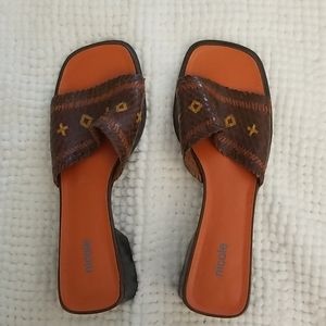 Slip on sandal